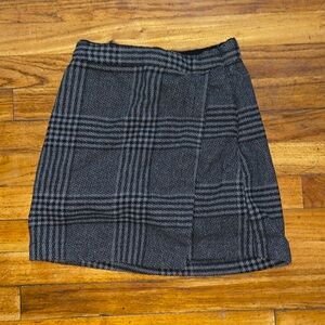 Abercrombie & Fitch: Plaid Wool Skirt